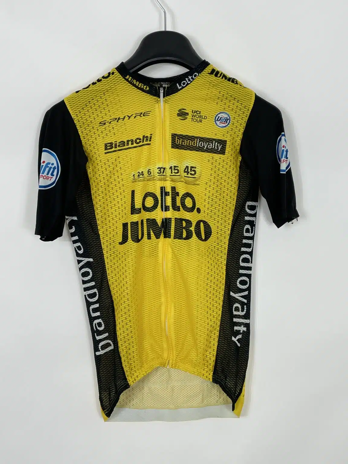 Maillot court aéré Lotto Jumbo 2018 - XS