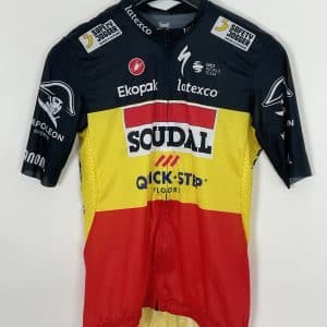 Maillot chp Belgique Soudal Quick step 2024 - M